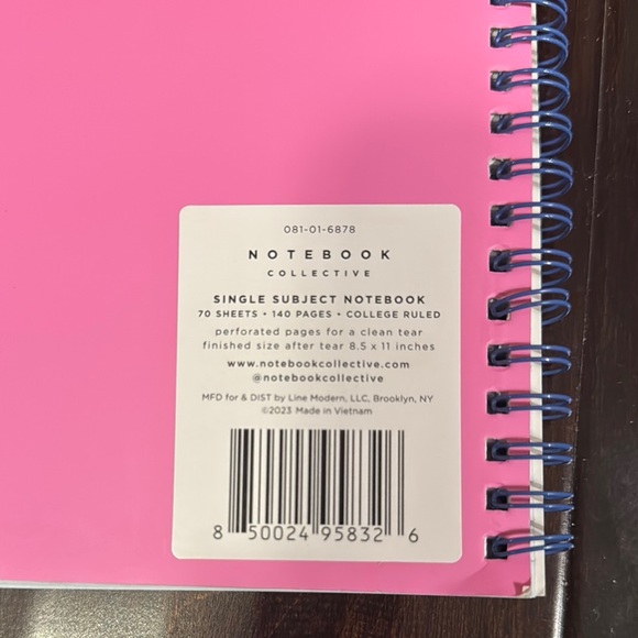 Kate Spade Pink 'My Notes' Notebook - Picture 2 of 2